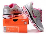 Nike耐克Air max跑鞋 2010网面灰桃红 女