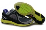 Nike耐克登月跑鞋 2010新款科技4代深灰紫 男