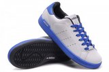 Adidas阿迪三叶草史密斯板鞋 2010新款2.5代白蓝色 男