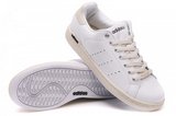 Adidas阿迪三叶草史密斯板鞋 2010新款2.5代白米色 男