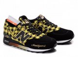 NewBalance新百伦576跑步鞋 黄格子布 男