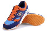 NewBalance新百伦1500跑步鞋 蓝桔色 情侣