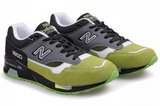 NewBalance新百伦1500跑步鞋 黑灰绿 情侣