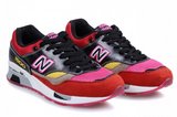 NewBalance新百伦1500跑步鞋 黑桃红 情侣