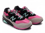 NewBalance新百伦580跑步鞋 灰黑粉红 情侣