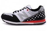 NewBalance新百伦996跑步鞋 白黑点 男