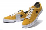 Converse匡威木村 2011新款系带one star黄色 情侣