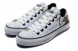 Converse匡威五星印章 2011春夏新款白色低帮 情侣