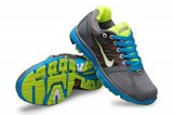 Nike耐克登月跑鞋 2011新款科技5代灰兰白 女
