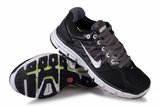 Nike耐克登月跑鞋 2011新款科技5代黑银 男