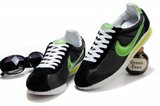 Nike耐克阿甘鞋 2011新款网布黑绿 情侣
