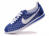 Nike耐克阿甘鞋 2011新款网面宝蓝白 男