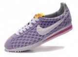 Nike耐克阿甘鞋 2011新款网面深紫白 女