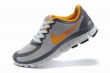 Nike耐克赤足跑鞋 2011新款5.0网面灰黄 女
