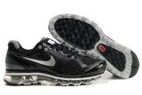 Nike耐克Air max跑鞋 09全掌气垫4代黑银 男