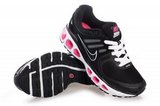 Nike耐克Air max跑鞋 2010网面 黑银桃红 女