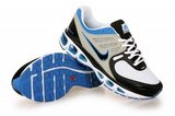 Nike耐克Air max跑鞋 2010网面 白黑兰 男