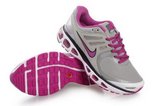 Nike耐克Air max跑鞋 2010网面 灰紫 女