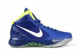 Nike耐克hyperdunk篮球鞋 2011新款耐克格里芬战靴兰白绿 男