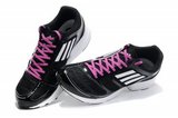 Adidas阿迪三叶草清风跑步鞋 2011新款0611黑紫 男