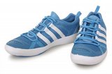 Adidas阿迪三叶草透气休闲鞋 2011新款0978沙滩鞋月白 男
