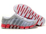 Adidas阿迪毛毛虫跑鞋 2011新款白红 男