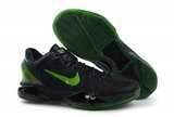 Nike耐克科比7代篮球鞋 球星战靴2011新款黑荧光绿 男