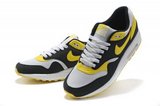 Nike耐克Air max跑鞋 87增高气垫跑步鞋黑黄 男