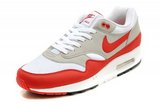 Nike耐克Air max跑鞋 87增高气垫跑步鞋白红 男