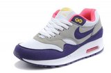 Nike耐克Air max跑鞋 87增高气垫跑步鞋白紫 女