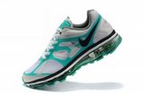 Nike耐克Air max跑鞋 2012全掌气撑白湖水月 男