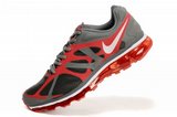 Nike耐克Air max跑鞋 2012全掌气撑灰黑红 男