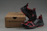 Nike耐克耐克王跑鞋 2012新款四代网布黑红色 男