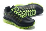 Nike耐克Air max跑鞋 2012新款95黑灰绿 男女