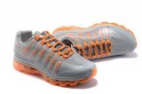 Nike耐克Air max跑鞋 2012新款95灰桔红 男女