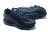 Nike耐克Air max跑鞋 2012新款95黑蓝色 男女