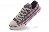 Converse匡威海外版 2012新款暖意格子 蓝紫红 女