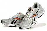 Reebok锐步runtone 2012新款1015跑步鞋银桔红色 男