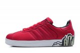 Adidas阿迪三叶草夜光城市 2012新款红色 男