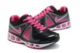 Nike耐克Air max跑鞋 2012新款tail wind+4 透气网面黑粉红 女