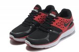 Nike耐克登月跑鞋 2代皮面黑红色 男