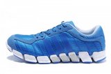 Adidas阿迪毛毛虫跑鞋 2011新款白蓝 男