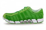 Adidas阿迪毛毛虫跑鞋 2011新款白绿 男
