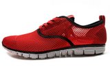 Nike耐克赤足跑鞋 2012新款3.0极品大网眼红色 男