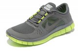 Nike耐克赤足跑鞋 夏季新款三代 5.0灰绿 男