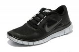 Nike耐克赤足跑鞋 夏季新款三代 5.0黑灰 男