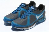 Nike耐克Air max跑鞋 2012新款炭灰宝蓝 男