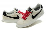 Nike耐克文化鞋 2012款803帆布鞋米黑红 男