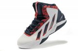 Adidas阿迪霍华德篮球鞋 2代签名战靴白黑红 男