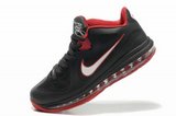 Nike耐克詹姆斯篮球鞋 9代冠军版黑白红 男